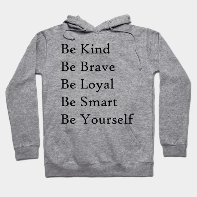 Be yourself Hoodie by amyskhaleesi